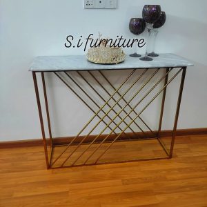 Consol Table with marble top